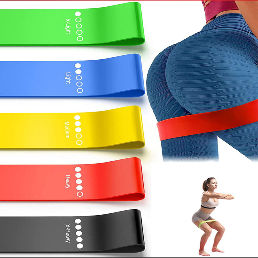 Pilates Yoga Board - Different Resistance Bands Yoga Band Fitness