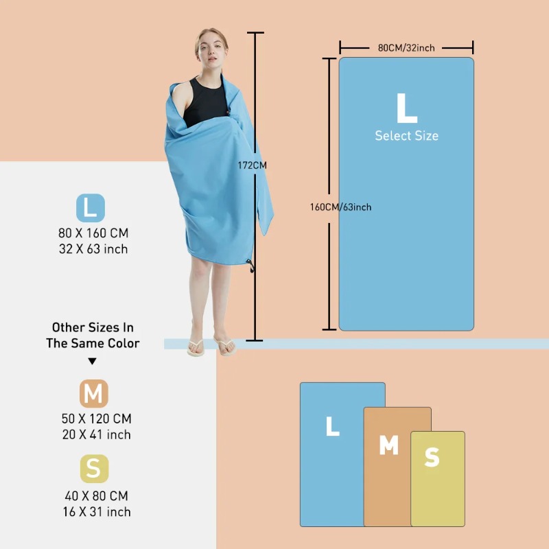 Microfiber Towel Quick Dry Tow - Pilates Yoga Towel review and price