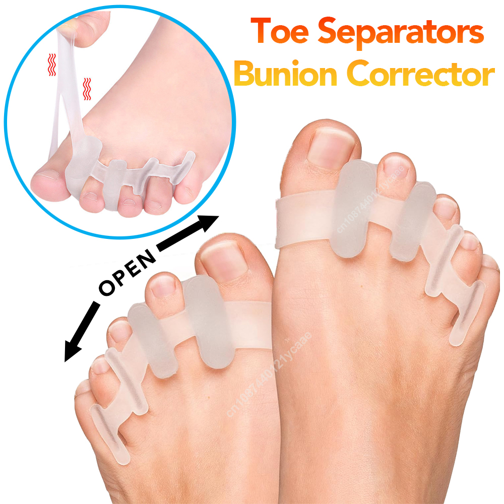 1 Pair Silicone Toe Separator  - Toe Separator Silicon review and price
