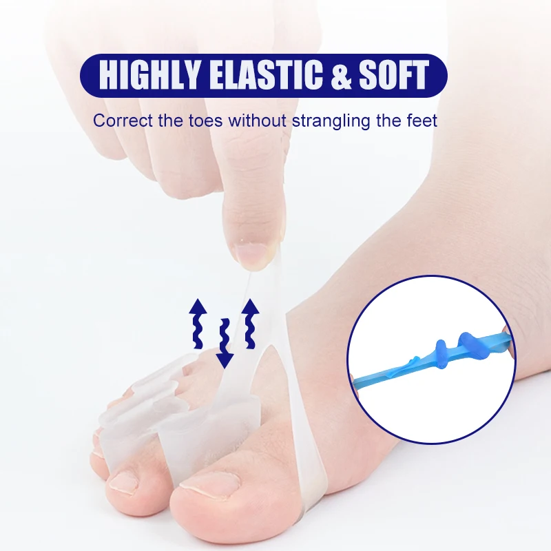 1 Pair Silicone Toe Separator  - Toe Separator Silicon review and price