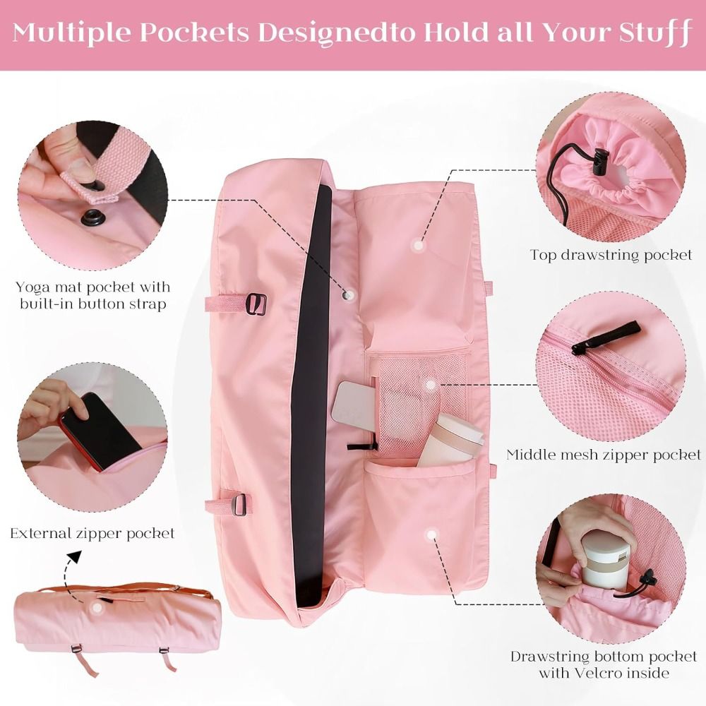 New Design Waterproof Yoga Mat - Yoga Mat Bag Carrier review and price