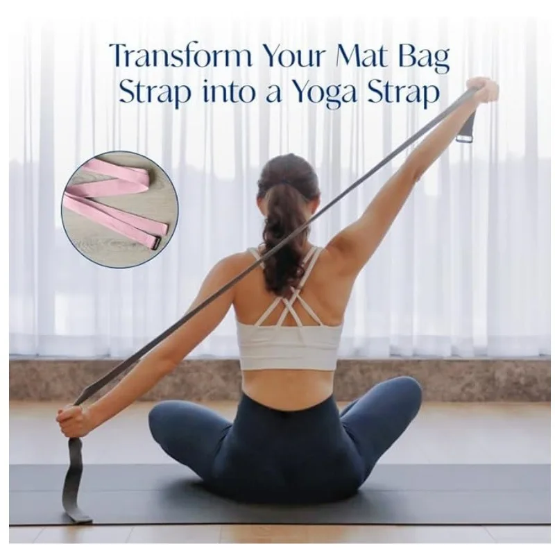 Yoga Mat Bag with Water Bottle - Yoga Mat Bag Carrier review and price
