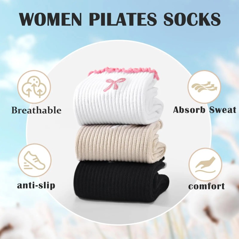 Professional Yoga Socks, Cotto - Pilates With Yoga review and price