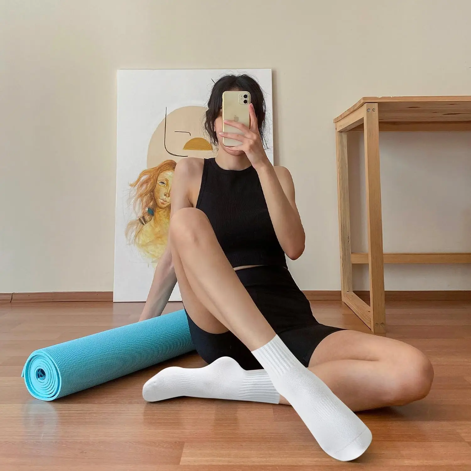 4 pairs of women's yoga socks, - Pilates With Yoga review and price