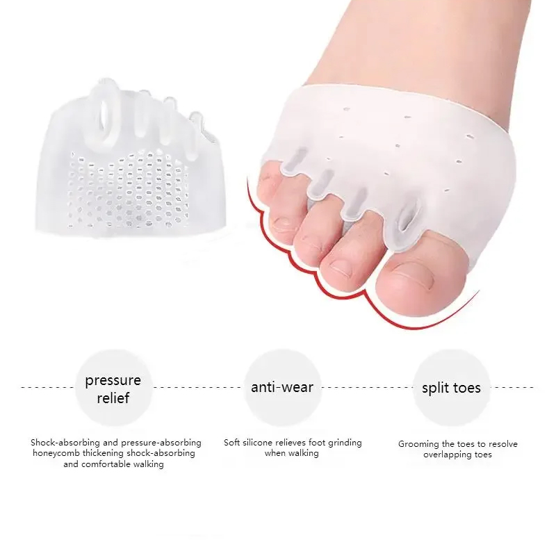 Five-hole Honeycomb Metatarsal - Toe Separator Silicon review and price