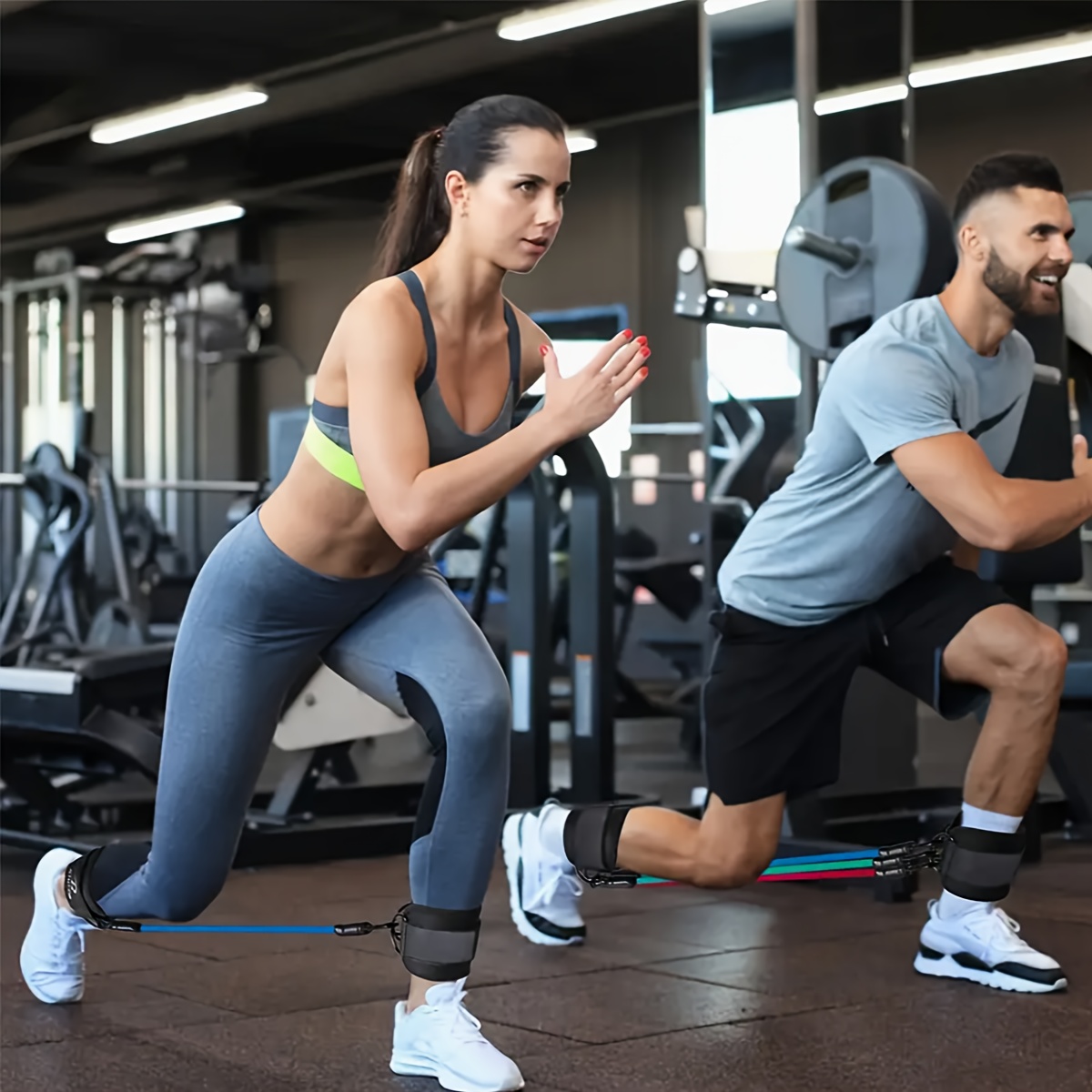 5‑Piece Ankle Resistance Band  - Pilates Yoga Board review and price