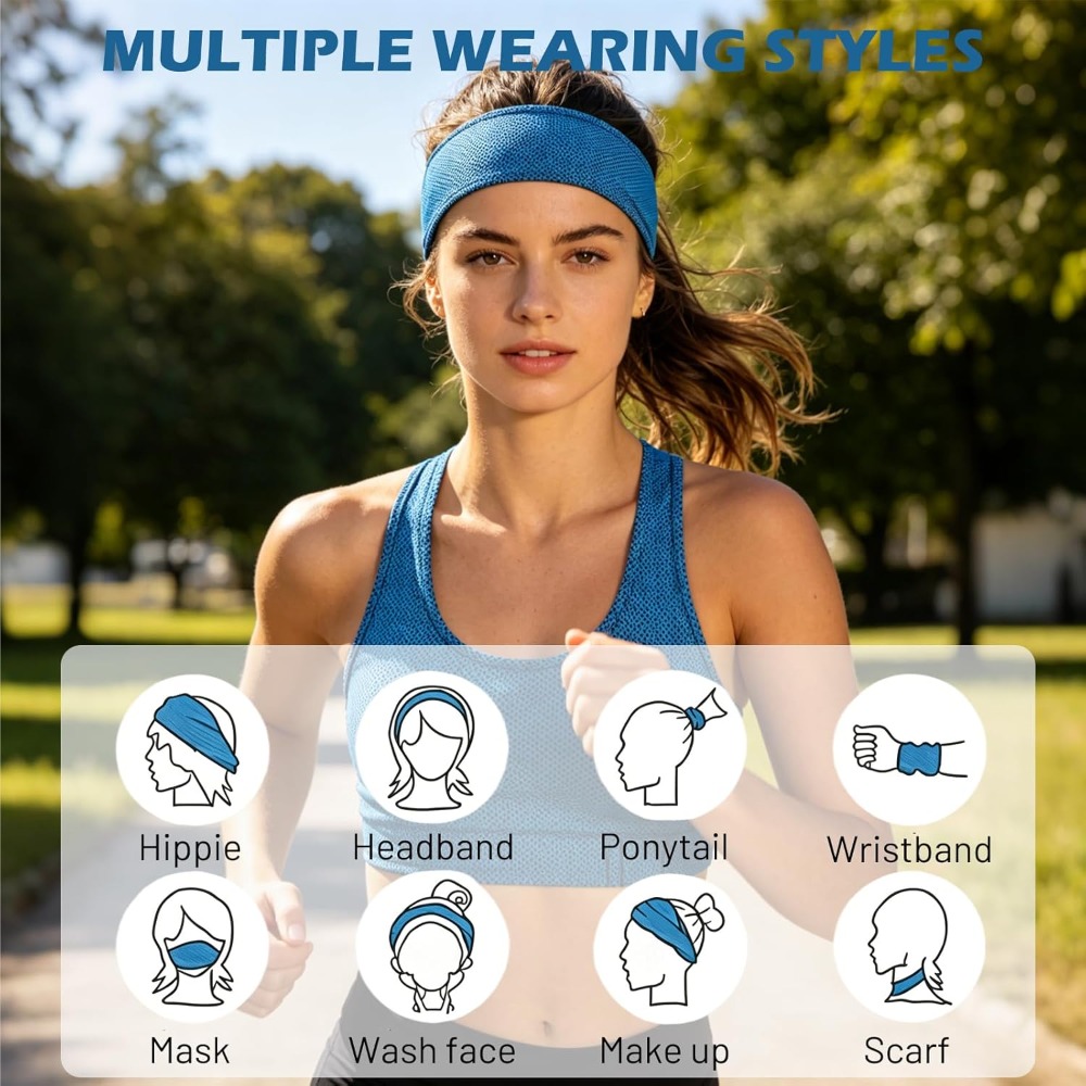 Cooling Sports Headband Breath - Pilates Yoga Towel review and price
