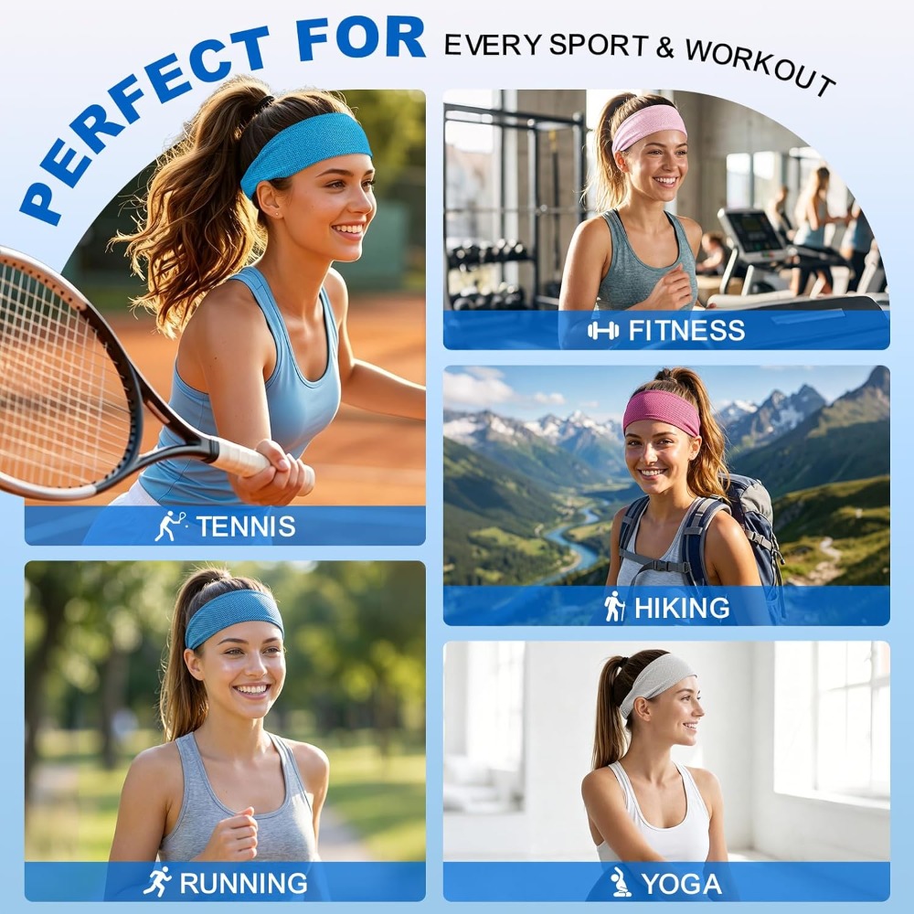 Cooling Sports Headband Breath - Pilates Yoga Towel review and price