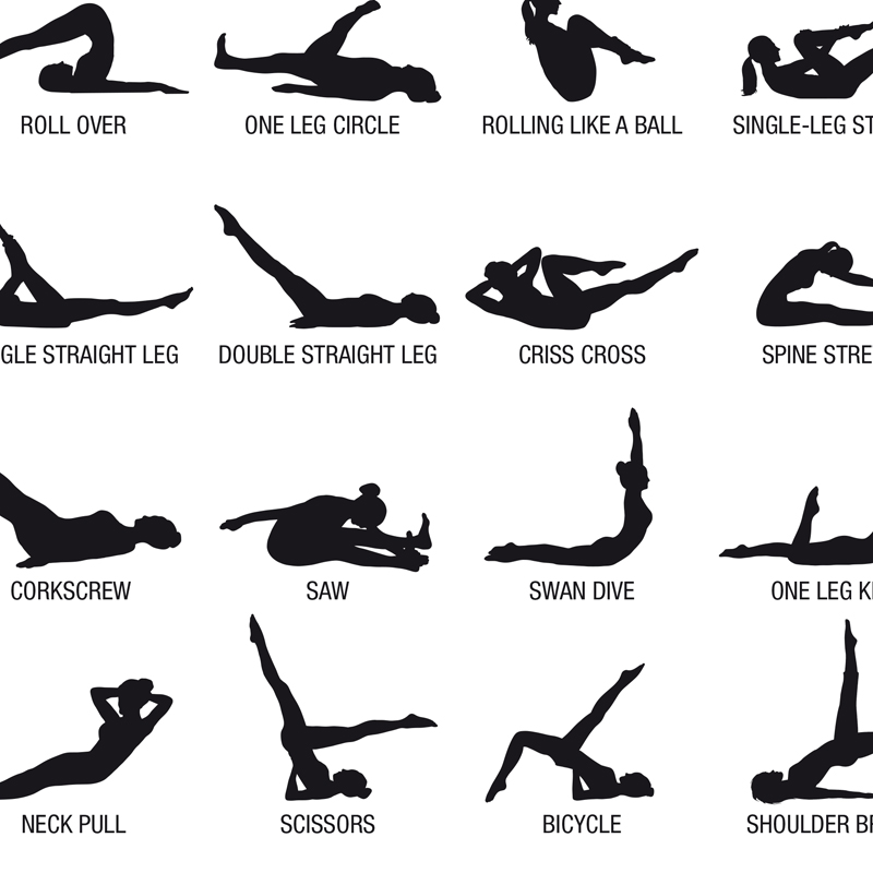 Frameless Pilates Workout Char - Pilates With Yoga review and price