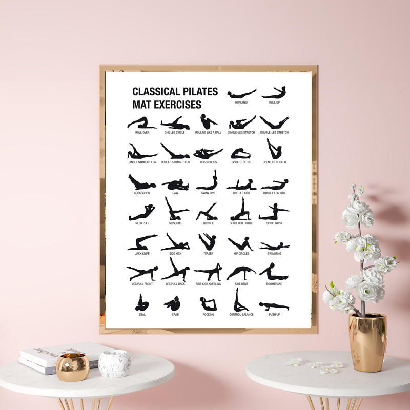 Frameless Pilates Workout Char - Pilates With Yoga review and price