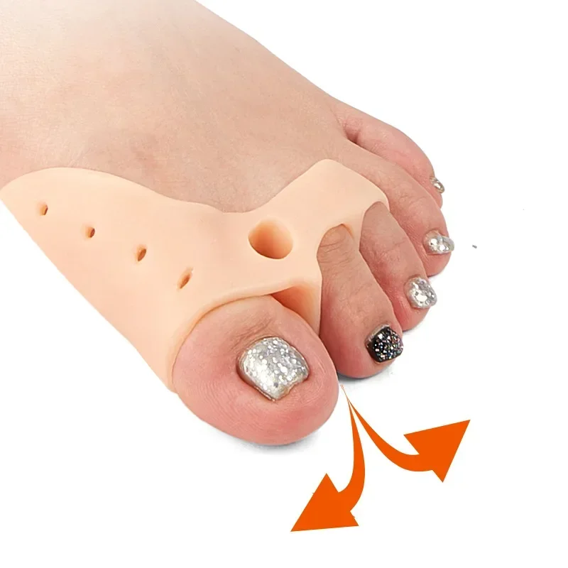 1 Pair Silicone Toe Corrector  - Toe Separator Silicon review and price
