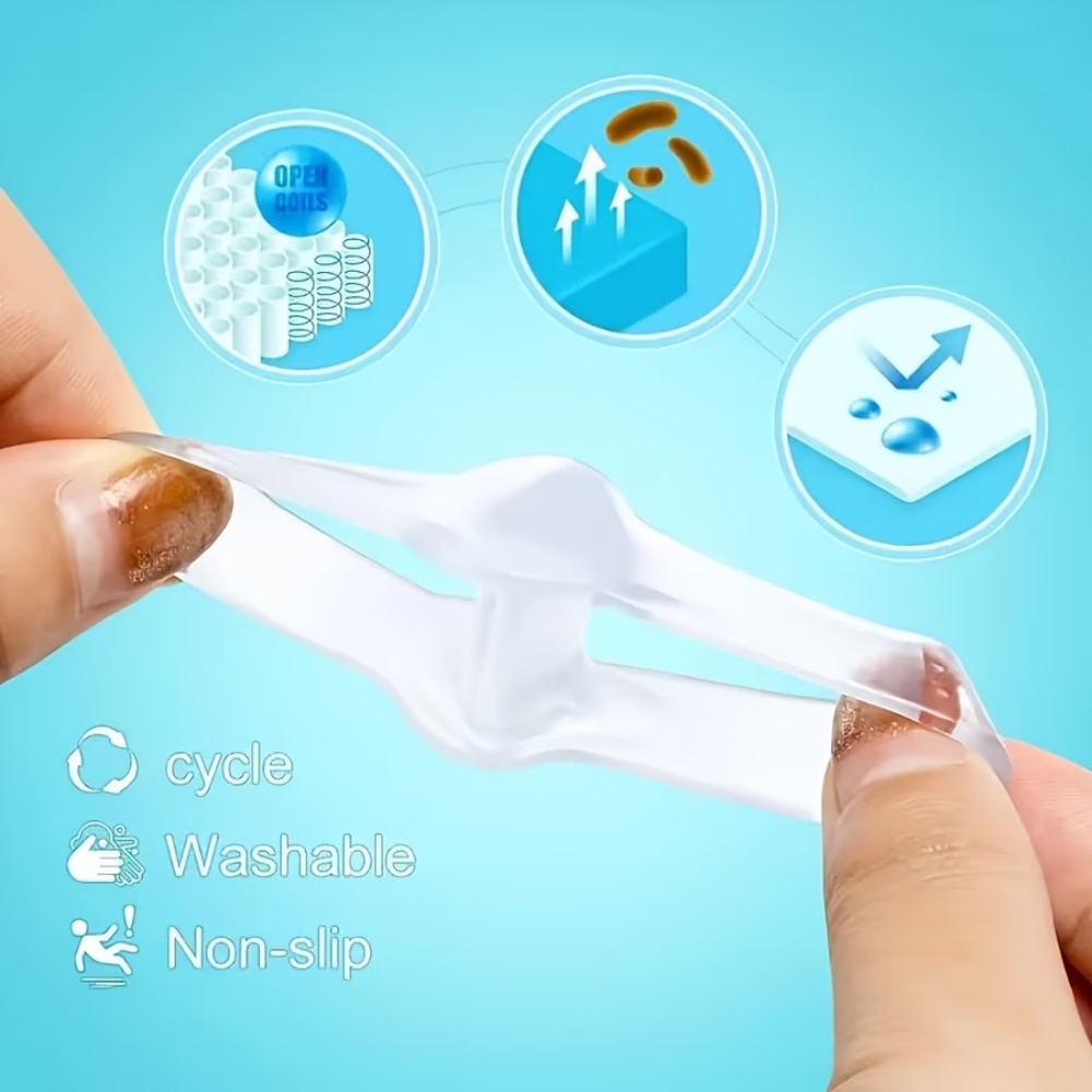 4 White Silicone Toe Separator - Toe Separator Silicon review and price